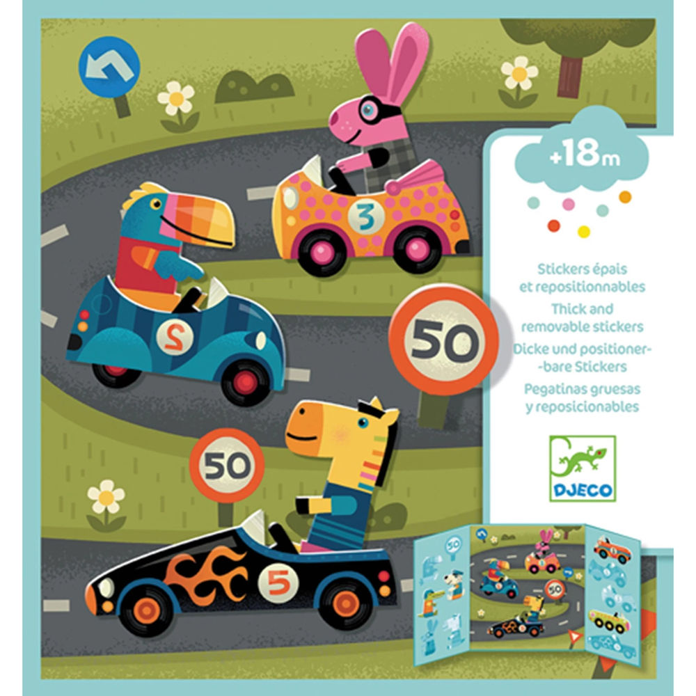 Djeco sticker pictures car