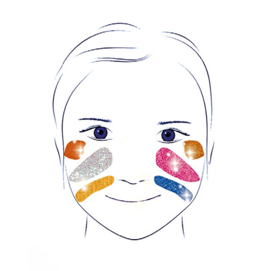 Djeco Body Art 6 Couleurs Métallisé