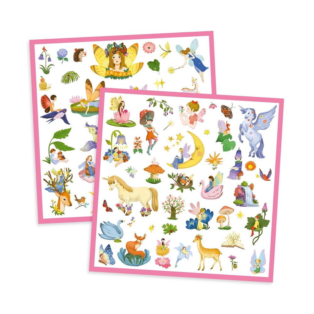 Djeco Stickers metallic fantasy