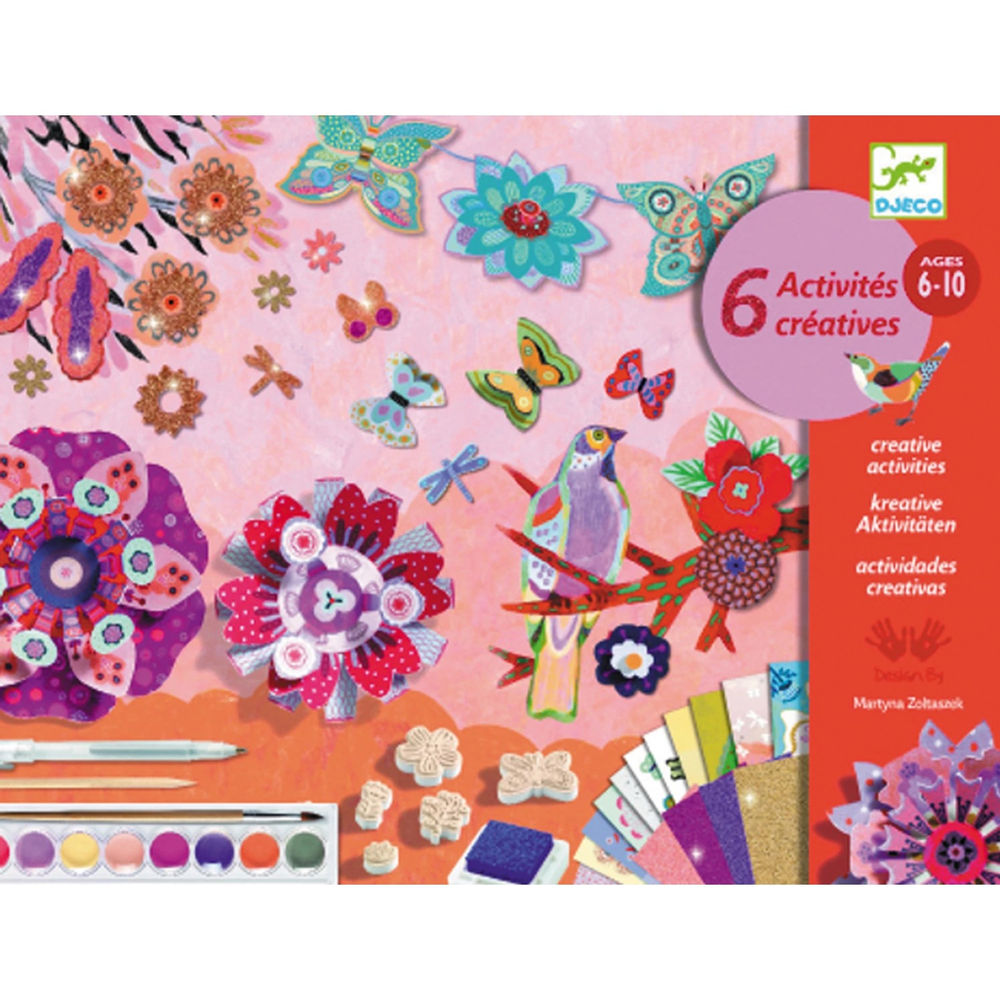 Djeco set créatif jardin fleuri