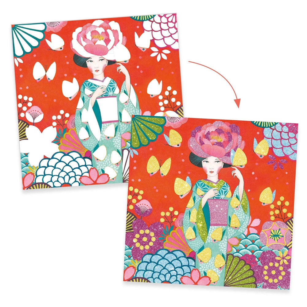 Djeco Glitter Pictures Daydream