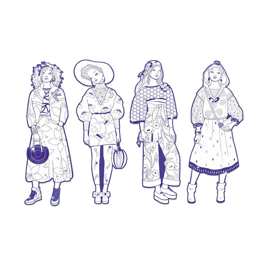 Djeco Mode peinture figurines Zaho