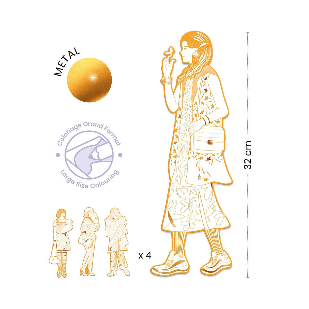Djeco Fashion Painting Figures Scout