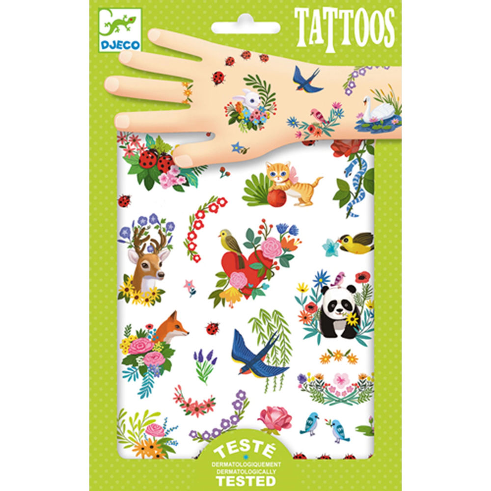 Djeco Tattoos Joyeux printemps