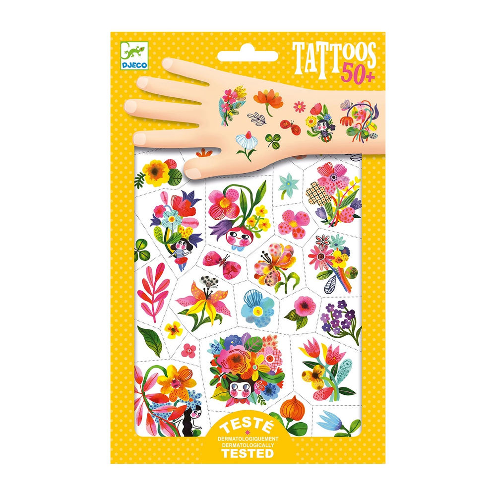 Djeco Tattoos Water Flower