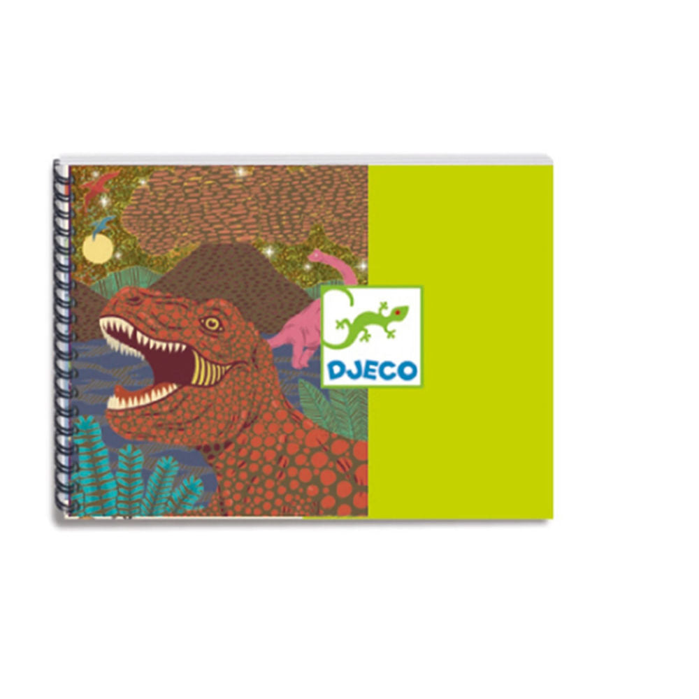 Djeco tableaux à gratter dinosaures