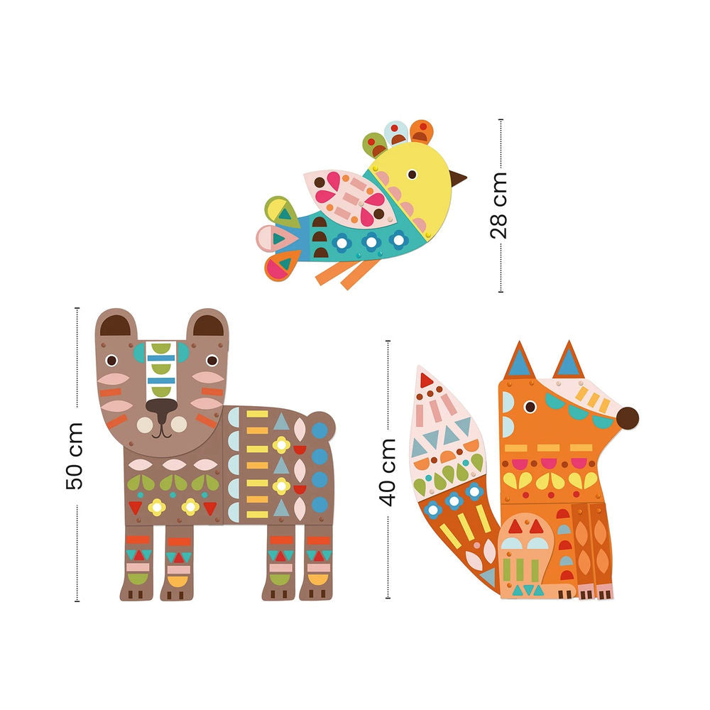 Djeco Paper Crafts Large Animals