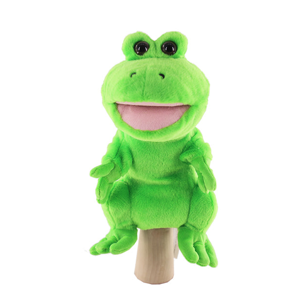Handpuppe Frosch 25cm
