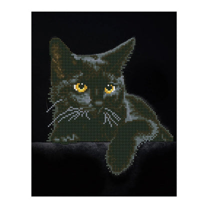 Diamond Painting Schwarze Katze