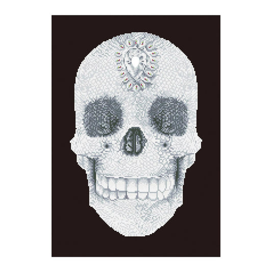 Diamond Painting Kristallschädel