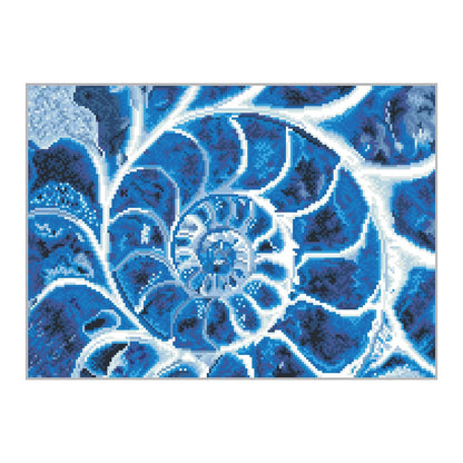 Diamond Painting Blaue Nautilus
