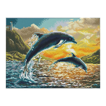 Diamond Painting Delfine