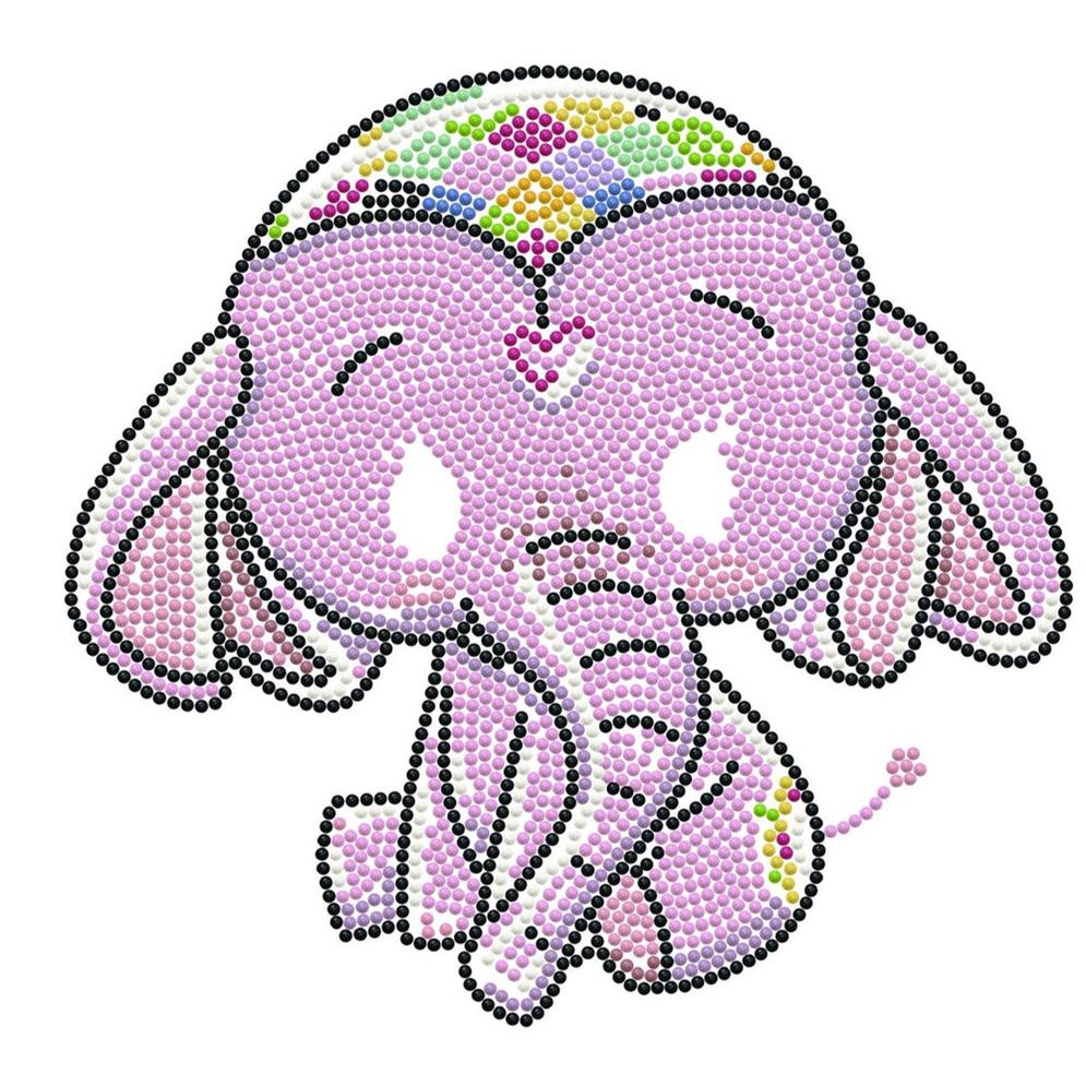 Diamond Painting Baby Elefant