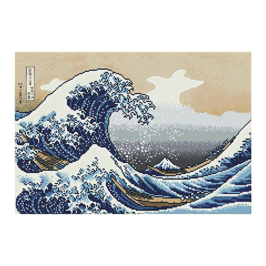 Diamond Painting Die große Welle vor Kanagawa