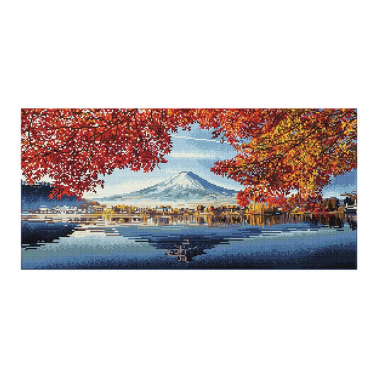 Diamond Painting Mount Fuji Herbst