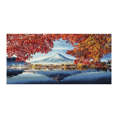 Diamond Painting Mount Fuji Herbst