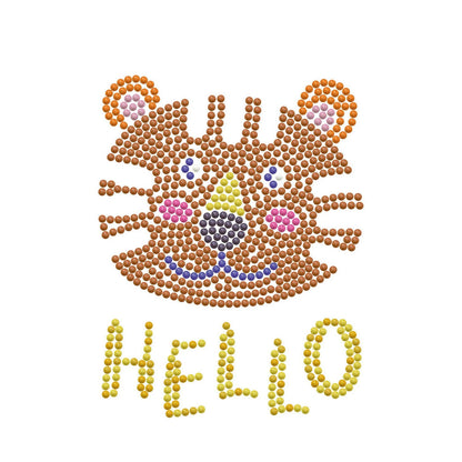 Diamond Painting Hallo Tiger