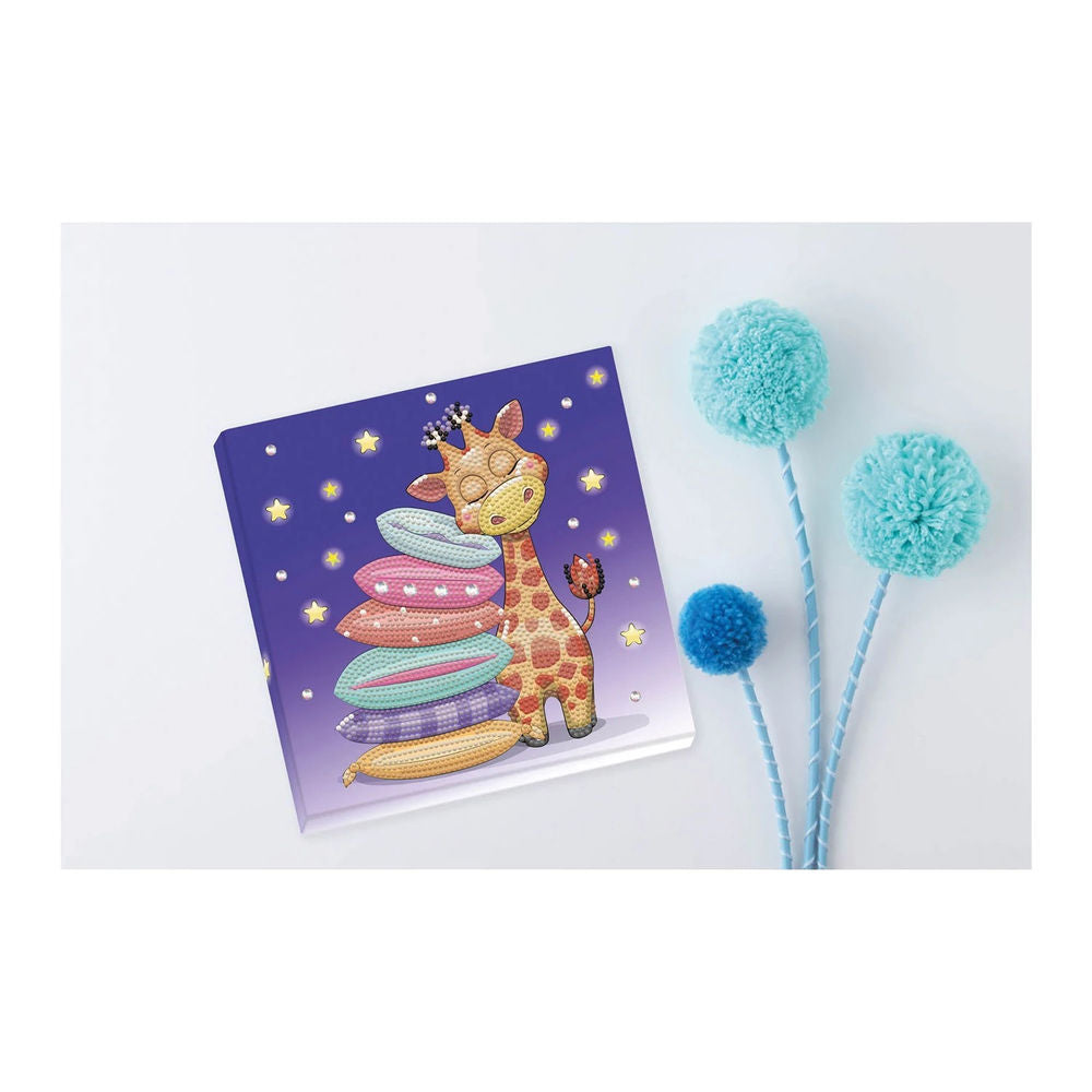 Diamond Painting Gute Nacht Giraffe