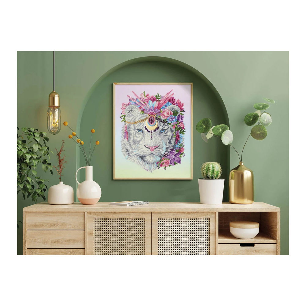 Diamond Painting Bohemian Tiger