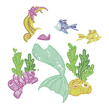 Diamond Painting Kleine Meerjungfrau