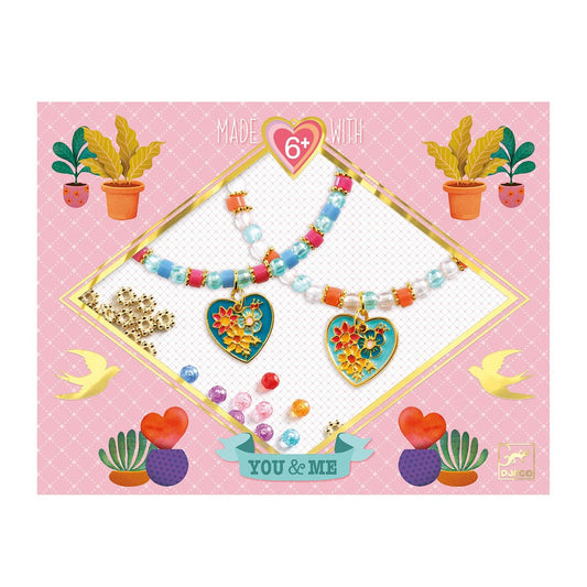 Coeur Djeco pour enfiler TOI & MOI