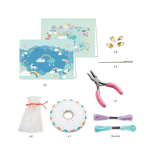 Djeco Rainbow Kumihimo VOUS & MOI