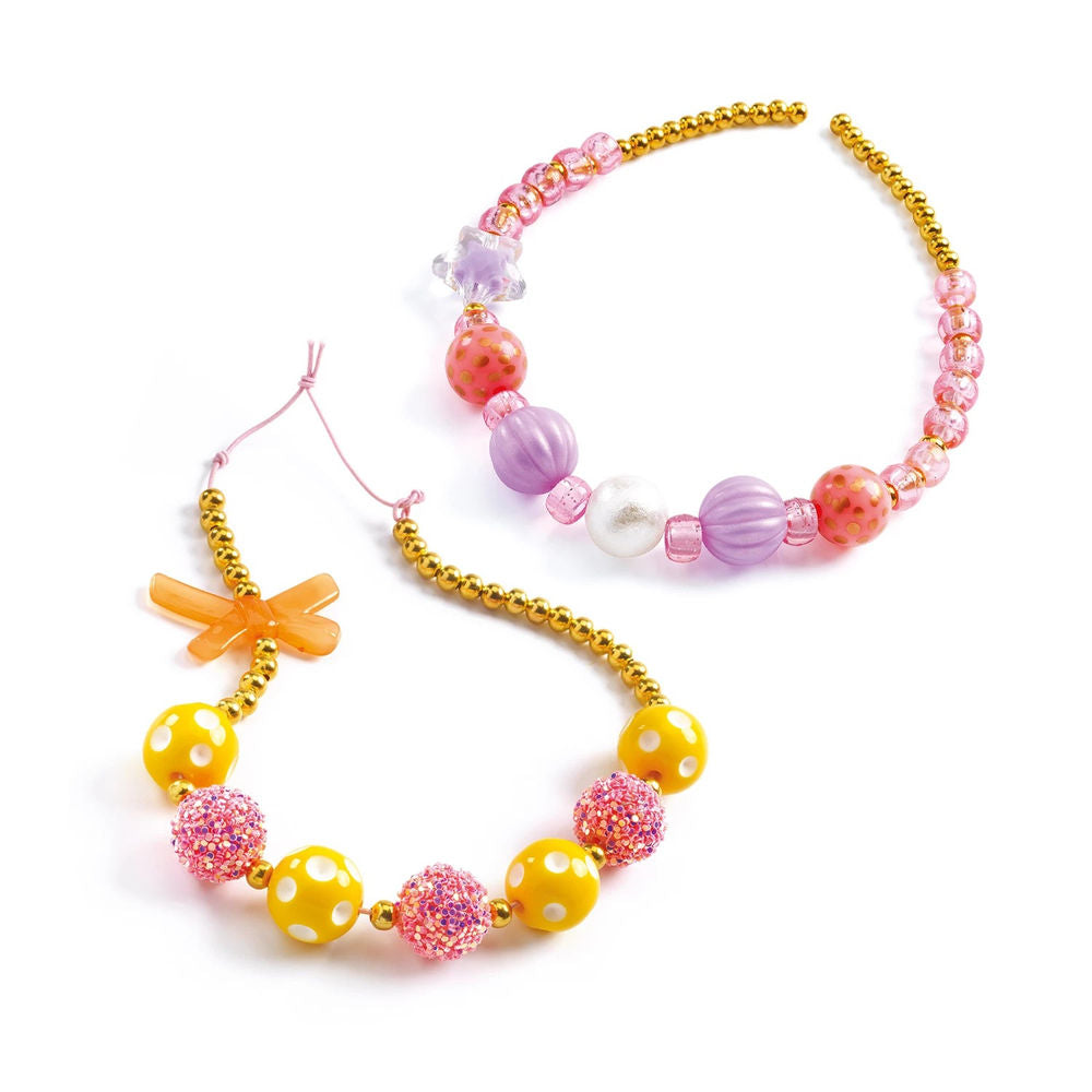 Djeco bubble beads gold