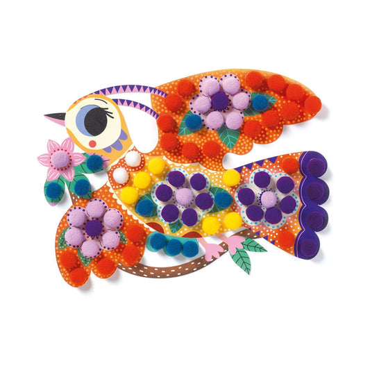 Djeco silhouettes pompons