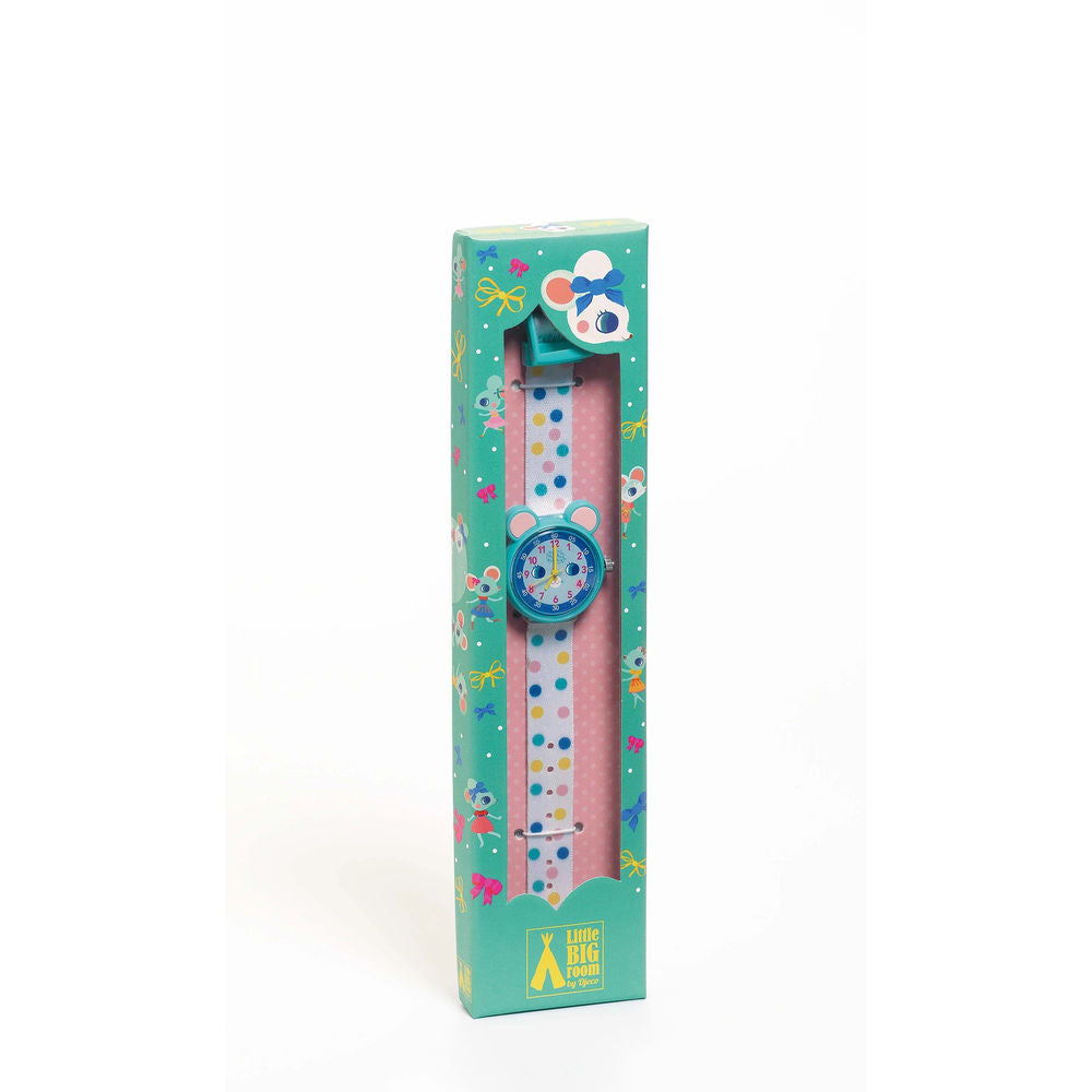 Souris montre-bracelet Djeco