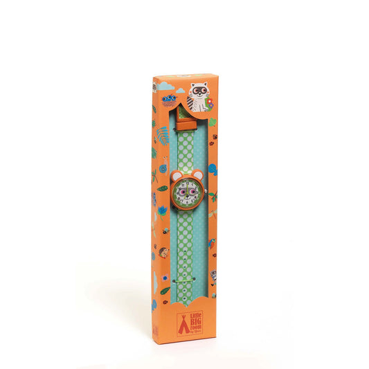 Djeco montre raton laveur