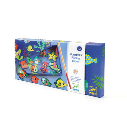 Djeco jeu magnétique Fishing Color