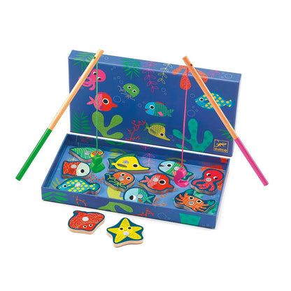 Djeco jeu magnétique Fishing Color