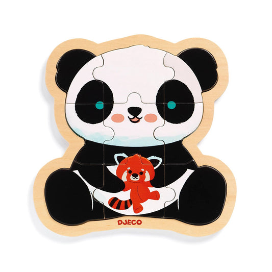Djeco Puzzle Panda 9 Teile
