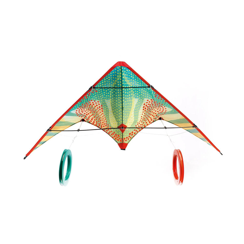 Cerf-volant acrobatique Djeco Points Rouges
