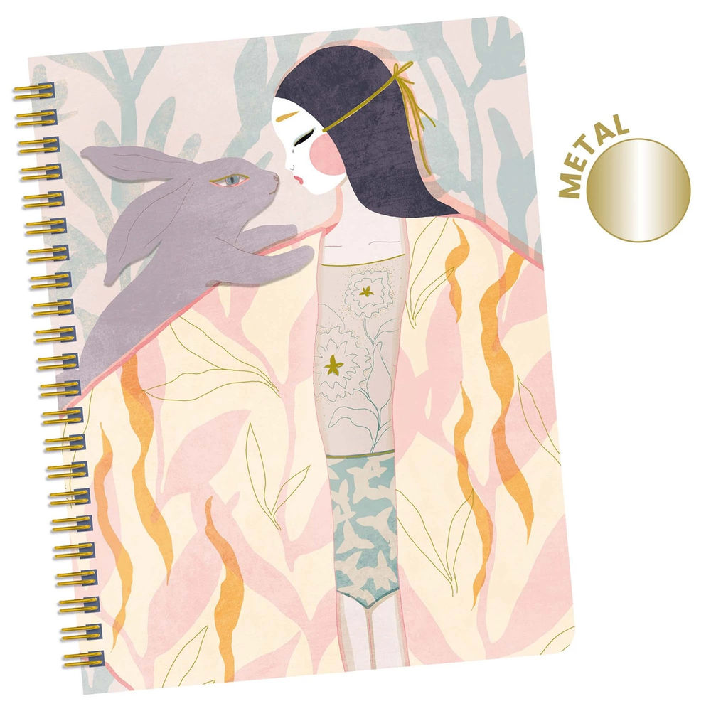 Cahier à spirale Djeco Izumi