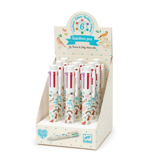 Stylo arc-en-ciel Djeco Tinou
