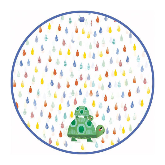 Djeco poncho de pluie tortue (80x46cm)