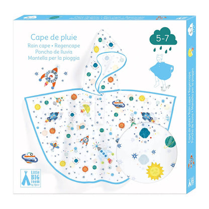 Djeco Poncho de Pluie Fusée (90x46 cm)