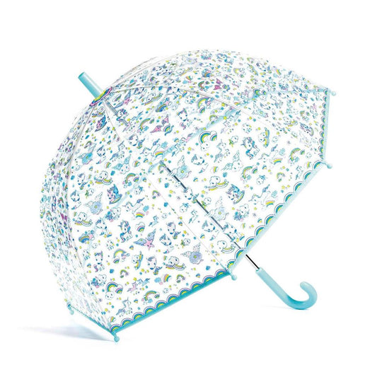 Djeco Regenschirm Einhorn, 70 x 68 cm