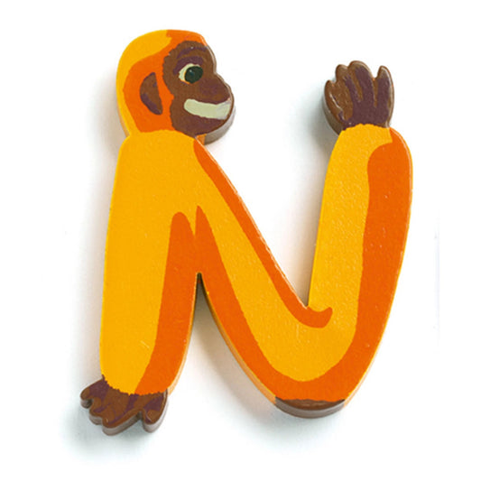 Djeco animal lettre N