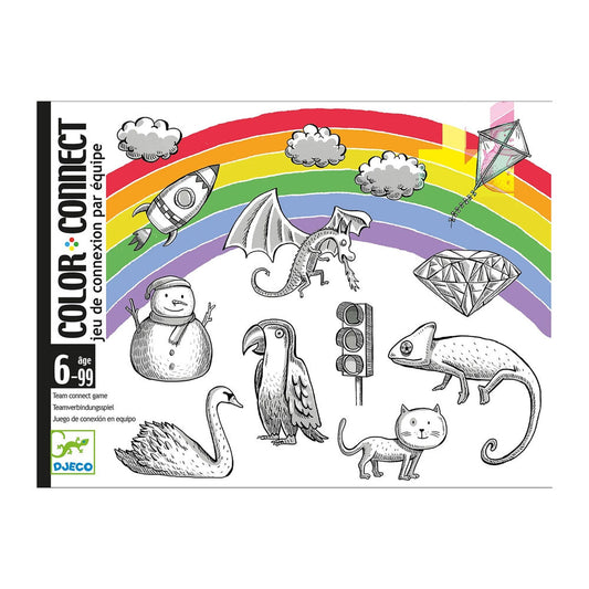 Jeu de cartes Djeco Color Connect