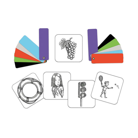 Jeu de cartes Djeco Color Connect