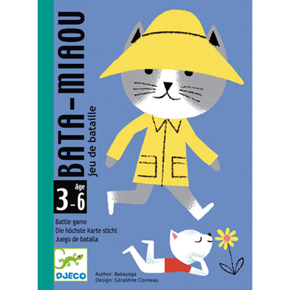 Djeco card game Bata - Miaou