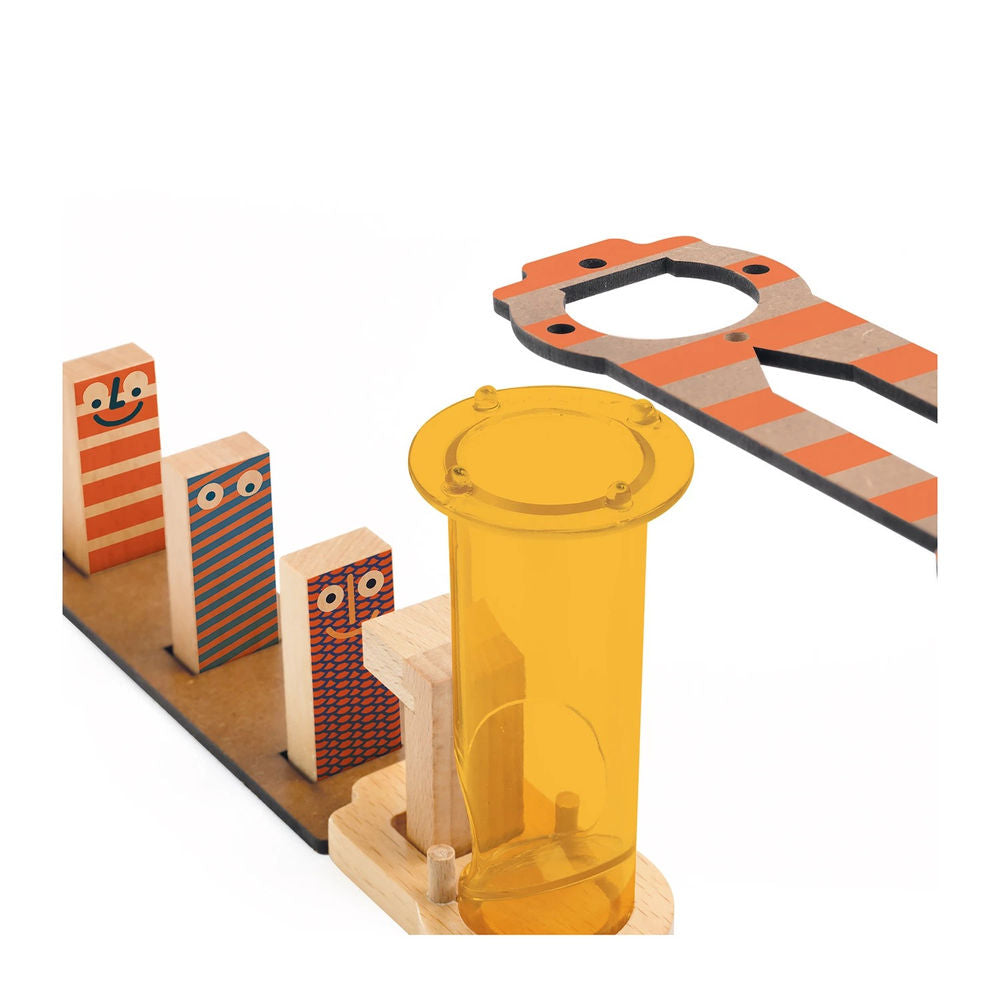 Djeco chain reaction game Zig &amp; Go Junior, 43 pieces