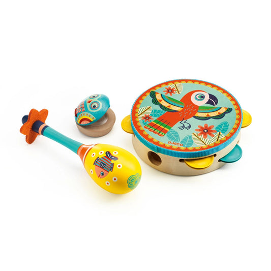 Ensemble de musique Djeco, 3 pièces