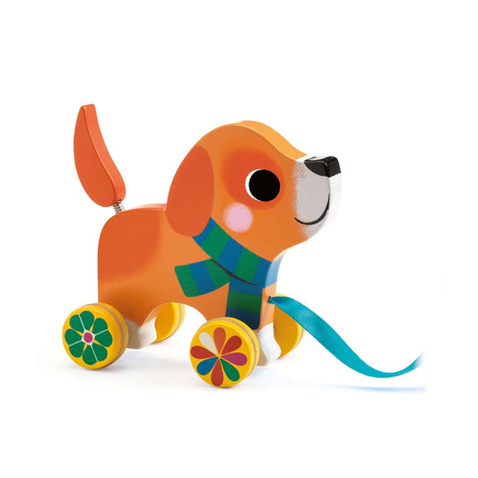 Djeco animal à tirer Lou