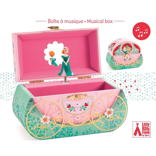 Chariot boîte à musique musicale Djeco