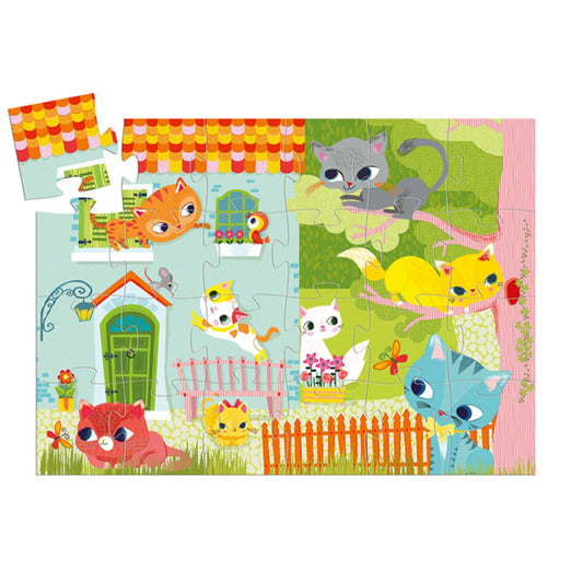 Djeco Puzzle Pachat, 24 pieces