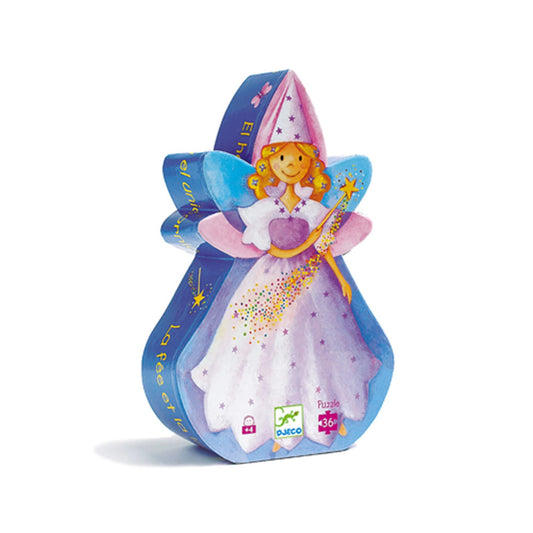 Djeco La Fée et la Licorne, 36 pièces