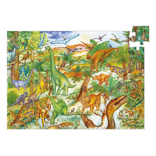Djeco dinosaures, 100 pièces